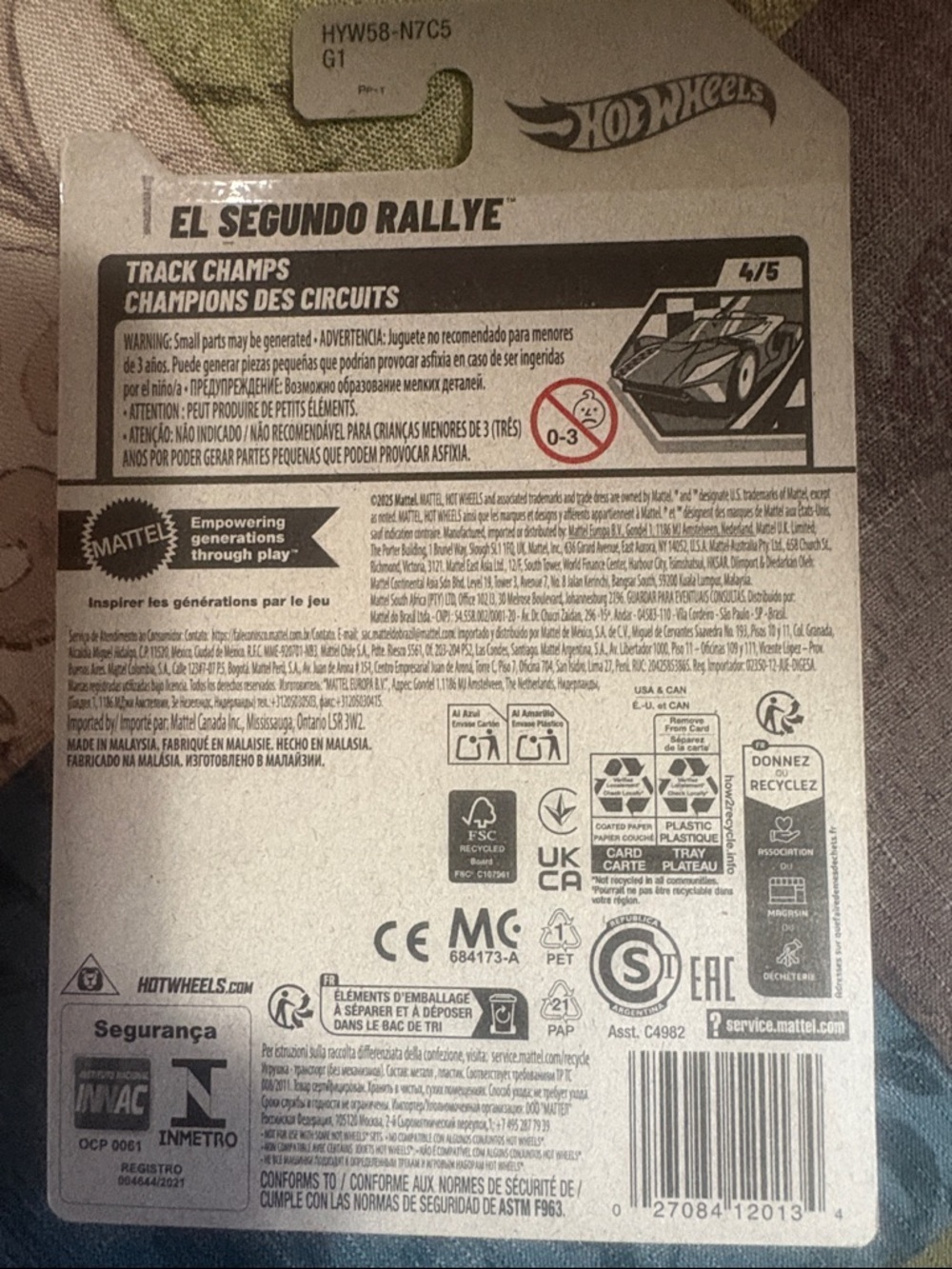 🛍️5/$20🛍️Hot Wheels El Segundo Rallye - Picture 3 of 3